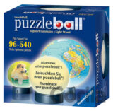 Svietiaci podstavec na puzzleball