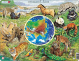 Puzzle MAXI - Zvířata Asie/90 dílků