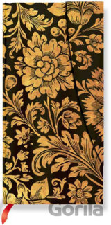 Paperblanks - Midnight Gold - SLIM - čistý
