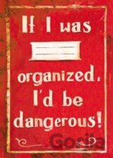 Sešit - If I was organized, I'd be dangerous!