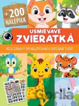 Usmievavé zvieratká + 200 nálepiek