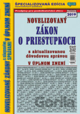 Novelizovaný Zákon o priestupkoch