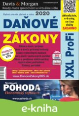 Daňové zákony 2020 SR XXL ProFi