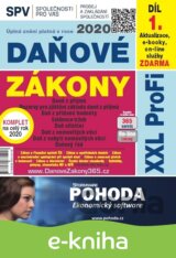 Daňové zákony 2020 ČR XXL ProFi