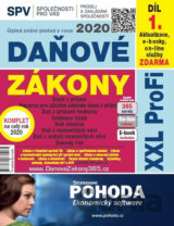 Daňové zákony 2020 ČR XXL ProFi
