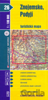 Znojemsko, Podyjí (turistická mapa)