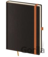 Linkovaný zápisník Black Orange L