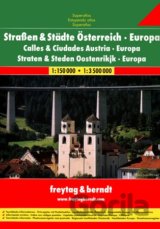 Straßen & Städte Österreich · Europa 1:150 000, 1:3 500 000