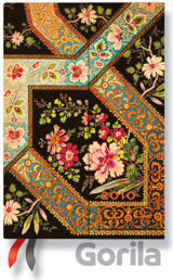 Paperblanks - Diár 2010 (denný) - Filigree Floral Ebony - MINI