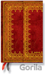 Paperblanks - Diár 2010 (týždenný, horizontal) - Foiled - MINI
