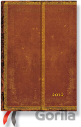 Paperblanks - Diár 2010 (týždenný, horizontal) - Handtooled - MIDI
