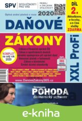 Daňové zákony 2020 ČR XXL ProFi (díl druhý)