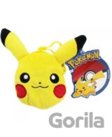 Plyšová peňaženka Pikachu s klipom