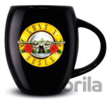 Čierný keramický oválny hrnček Guns N' Roses: Bullet Logo