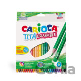 CARIOCA TITA gumovatelné pastelky nelámavé 24 ks