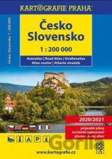Česko, Slovensko - autoatlas 1:200 000