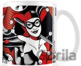 Biely keramický hrnček DC Comics - Bartman: Harley Quinn