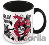 Čierny keramický hrnček DC Comics - Harley Quinn: I Am Crazy For You