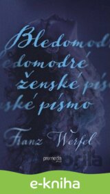 Bledomodré ženské písmo