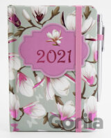 Diář 2021 smart: Magnólie