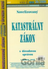 Novelizovaný Katastrálny zákon