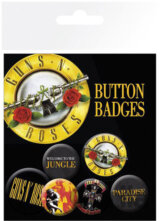 Placka Guns'n'Roses: Set 6 placek