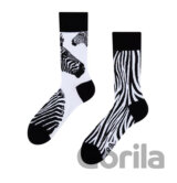 Veselé ponožky Zebra