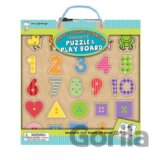 Shapes Colors Counting Magnetic Puzzle & Play Board