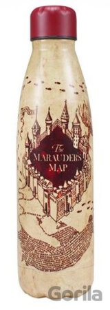 Nerezová fľaša na pitie Harry Potter: Marauders Map