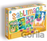 Sablimage - pieskové obrázky Zvieratká z Ameriky