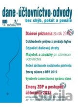 Dane, účtovníctvo, odvody 2-2019