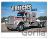 Nástenný kalendár Trucks 2021