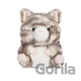 Plyšové mačiatko sivé - Rolly Pets
