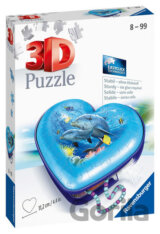 3D puzzle Srdce - podmořský svět