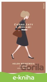 Čierne šaty s perlami