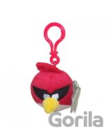 Plyšový Angry Birds - Space červený - prívesok