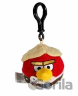 Plyšový Angry Birds - Star Wars Skywalker červený - prívesok