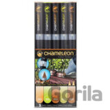 Set Chameleon tónovací fixy, 5ks - zemité tóny