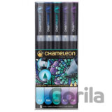 Set Chameleon tónovací fixy, 5ks - studené tóny