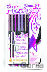 Set Chameleon Fineliner - detailní popisovače, 6ks - přírodní tóny