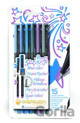 Set Chameleon Fineliner - detailní popisovače, 6ks - květinové tóny