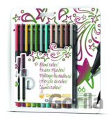 Set Chameleon Fineliner - detailní popisovače, 12ks - syté tóny
