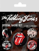Placky The Rolling Stones: Classic set 5 ks