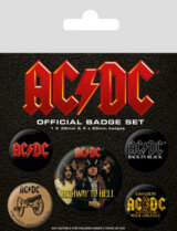 Placky AC/DC: Albums set 5 ks