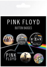 Set 6 placek Pink Floyd