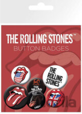 Placka The Rolling Stones: Set 6 ks