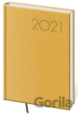 Diář 2021: Print žlutá, A5 týdenní