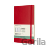 Moleskine – 18-mesačný červený plánovací diár 2020/2021