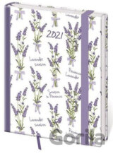 Diář 2021: Vario Lavender, B6 denní