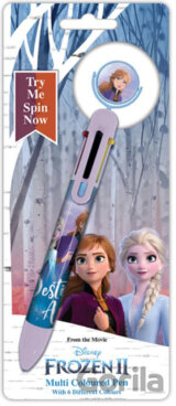 Plastové viacfarebné pero Frozen II: Destiny Awaits
